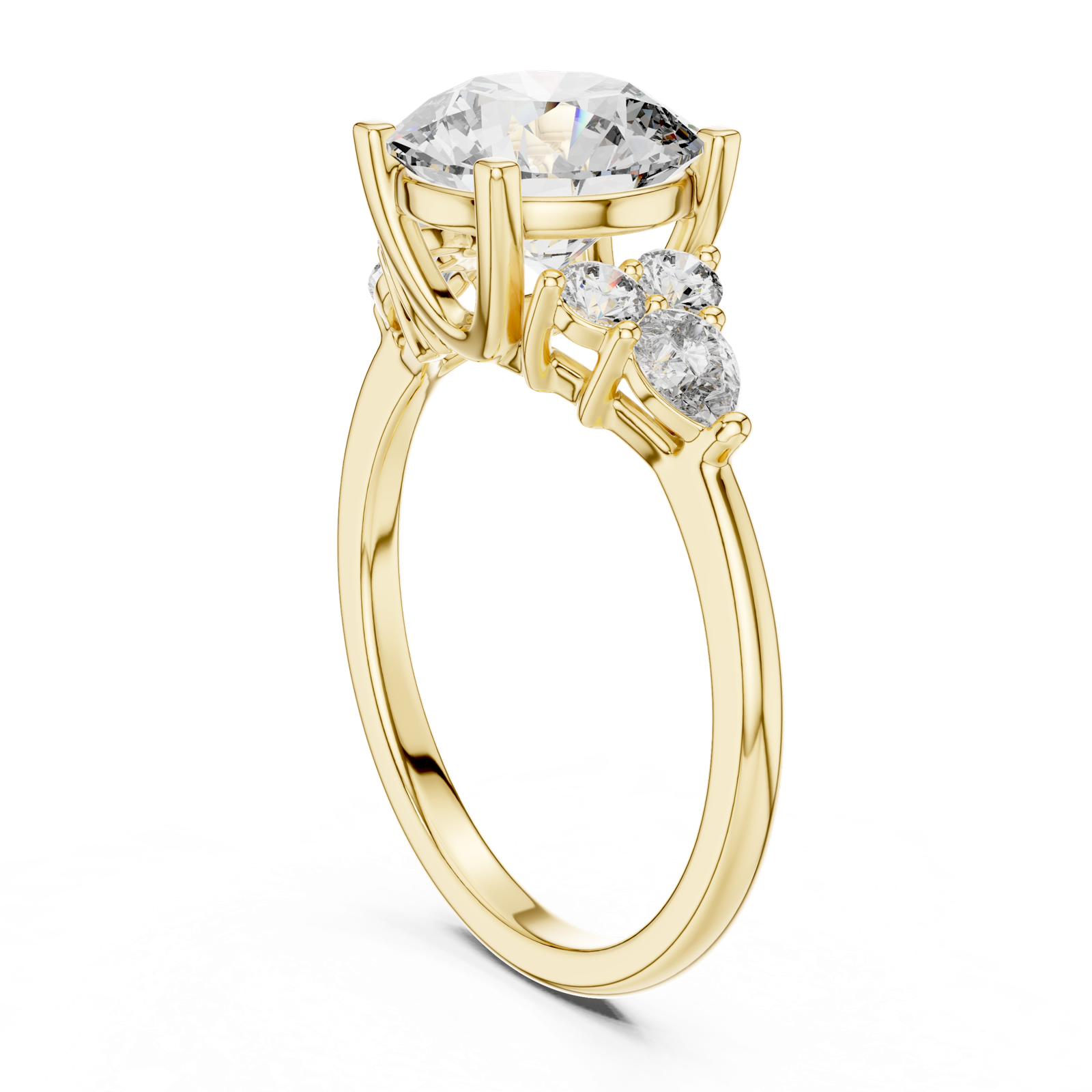 Gold Ring DDLR-072, Yellow Gold