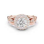 Gold Ring DDLR-821, Rose Gold