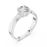 Gold Ring LR-0003, White Gold, view 2
