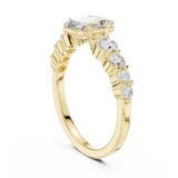 Gold Ring DDLR-1068, Yellow Gold, view 1
