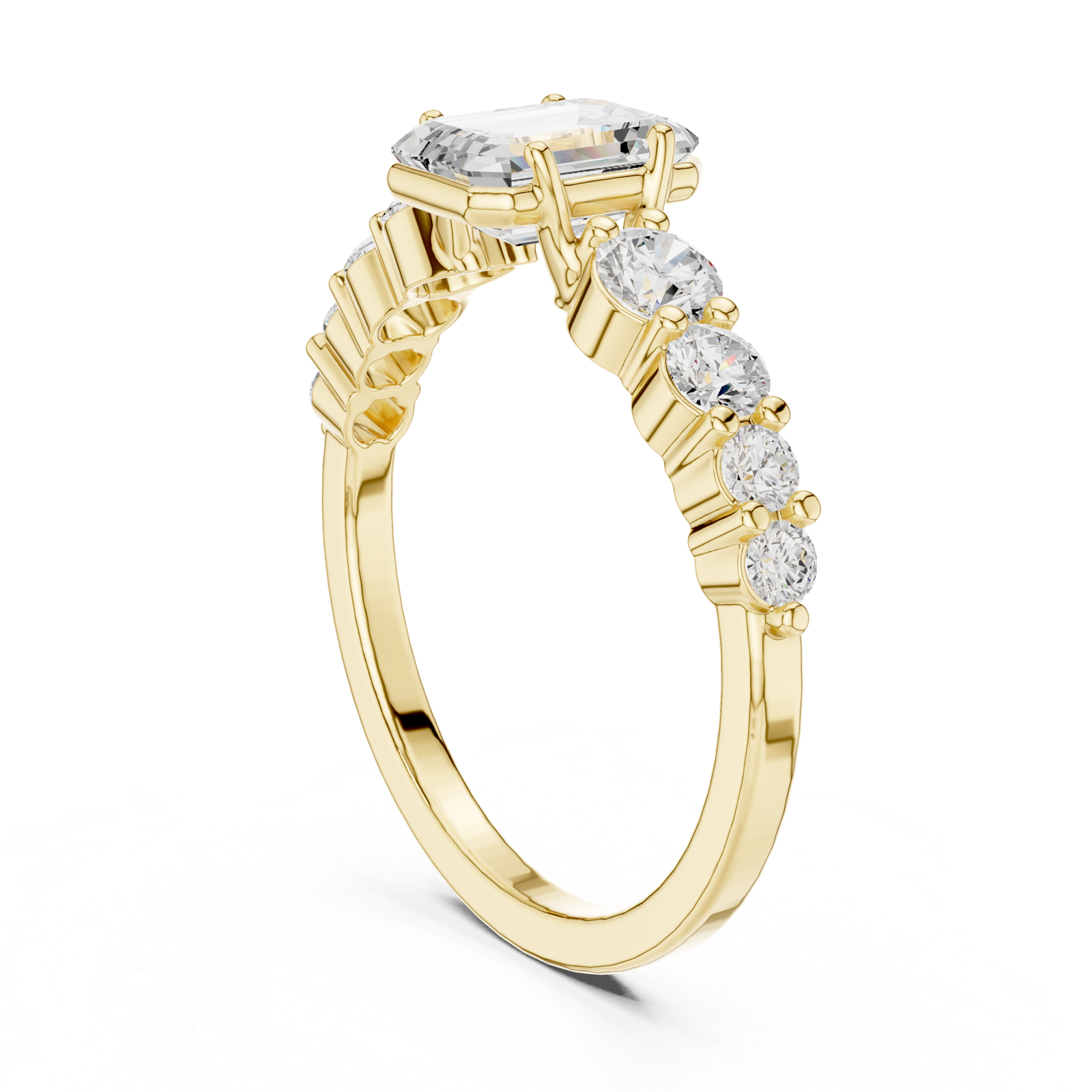 Gold Ring DDLR-1068, Yellow Gold, view 1