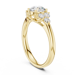 Gold Ring DDLR-678, Yellow Gold, view 1