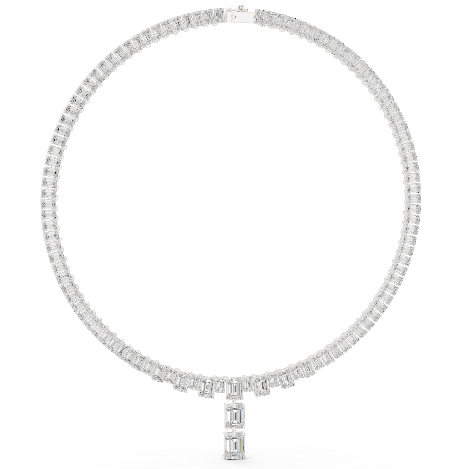 Gold Necklace SBWN (9), White Gold