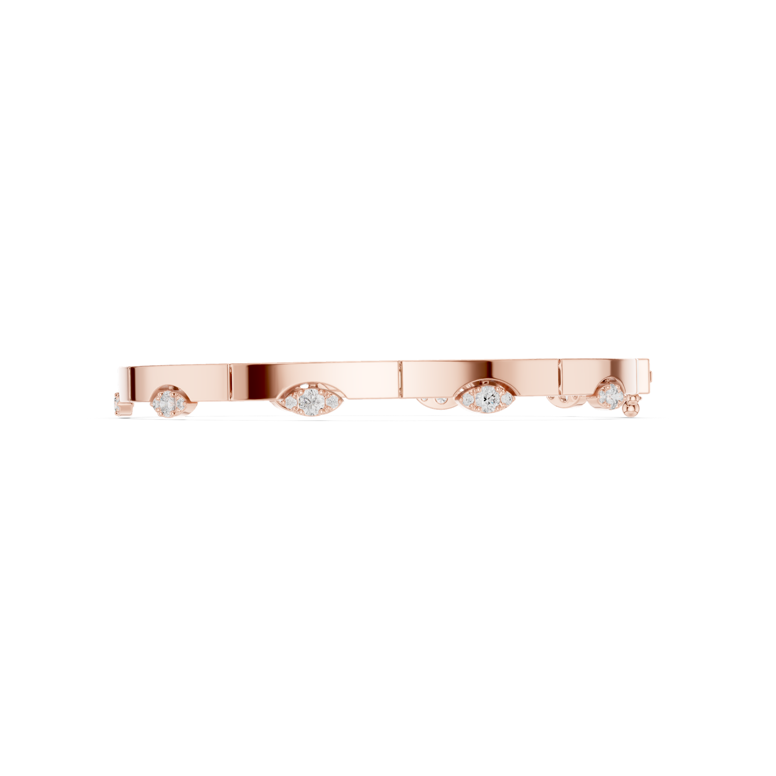 Gold Bracelet SBWB (20), Rose Gold, view 3