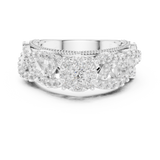 Gold Ring 19-120009L, White Gold, view 4