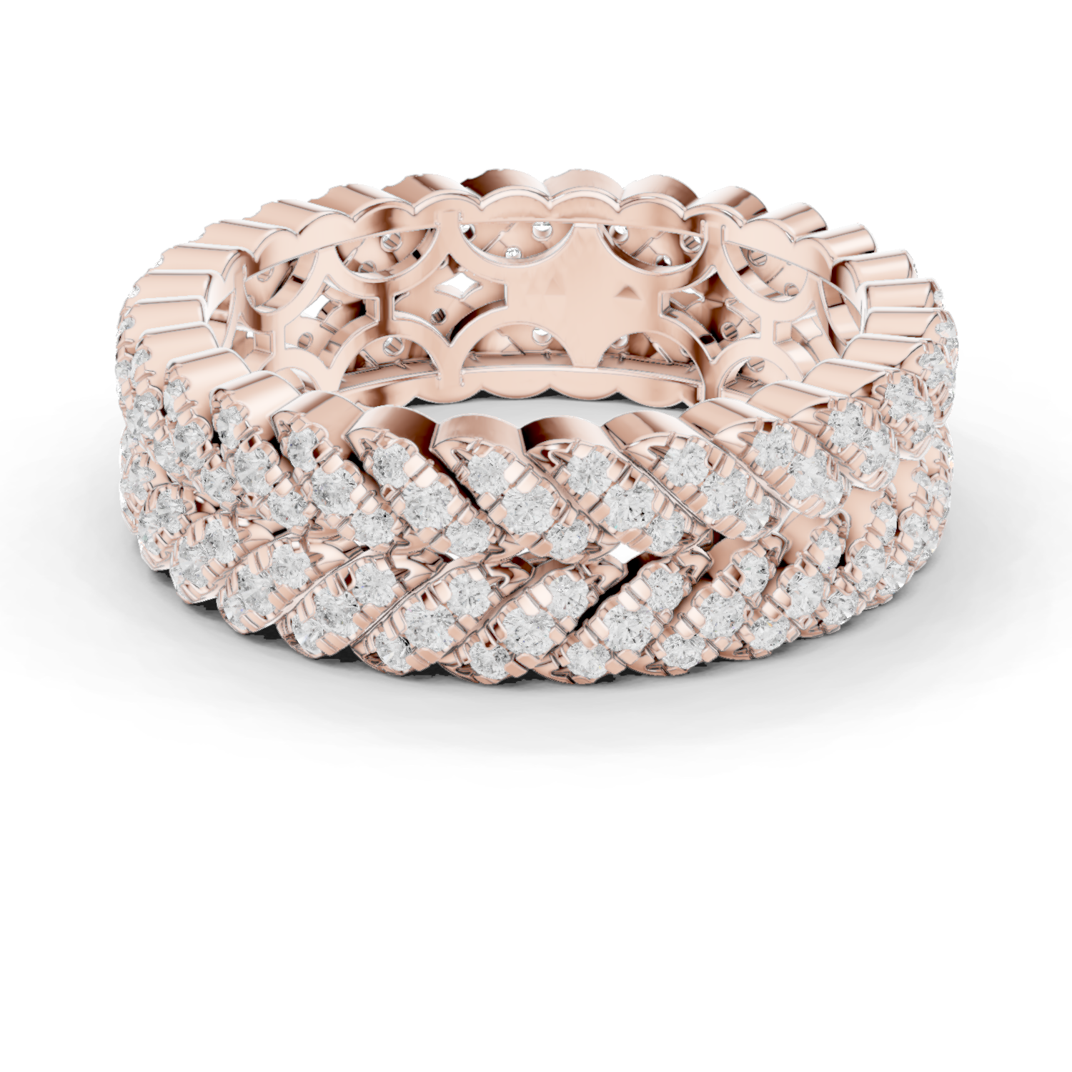 Gold Ring DDLR-315, Rose Gold