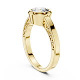 Gold Ring LR-0111, Yellow Gold, view 1