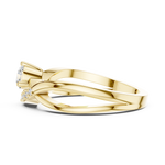 Gold Ring DDLR-829, Yellow Gold, view 3