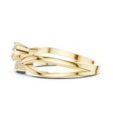Gold Ring DDLR-829, Yellow Gold, view 3