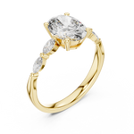 Gold Ring 00001L (35), Yellow Gold, view 2