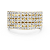 Gold Ring L03-03, Yellow Gold, view 4