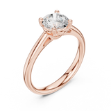 Gold Ring DDLR-630, Rose Gold, view 2