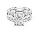 Gold Ring DDLR-949, White Gold, view 4