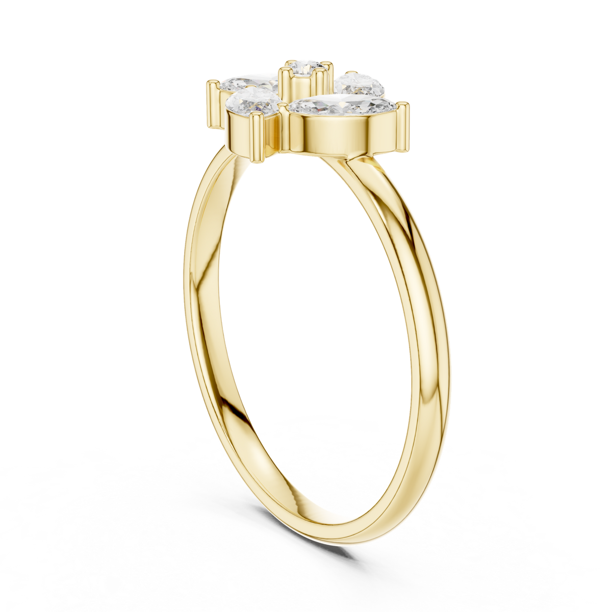Gold Ring 1 (265), Yellow Gold, view 1