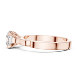 Gold Ring LR-0008, Rose Gold, view 3