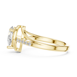 Gold Ring DDLR-517, Yellow Gold, view 3