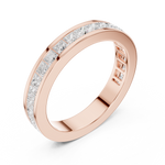Gold Ring DDLR-438, Rose Gold, view 2