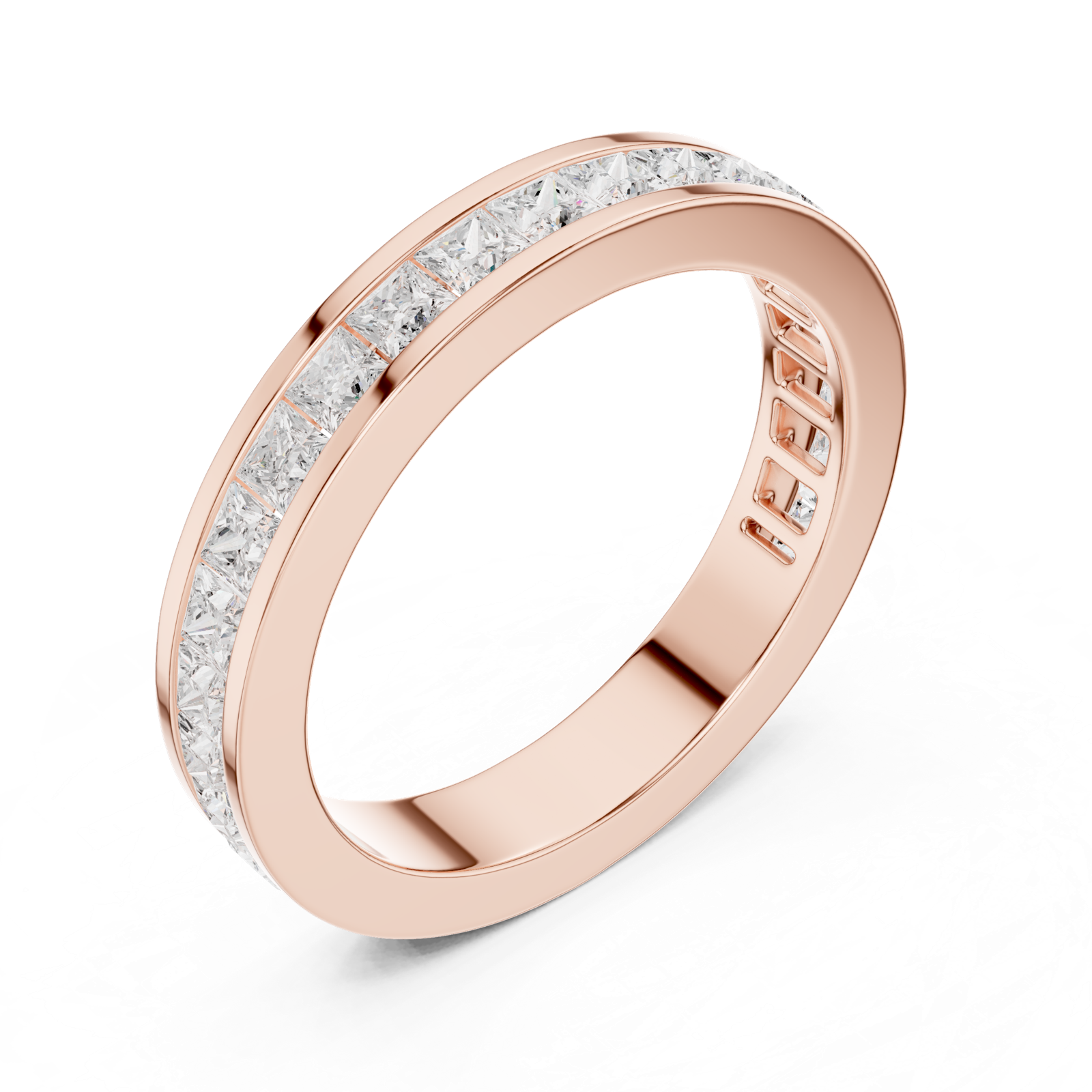 Gold Ring DDLR-438, Rose Gold, view 2