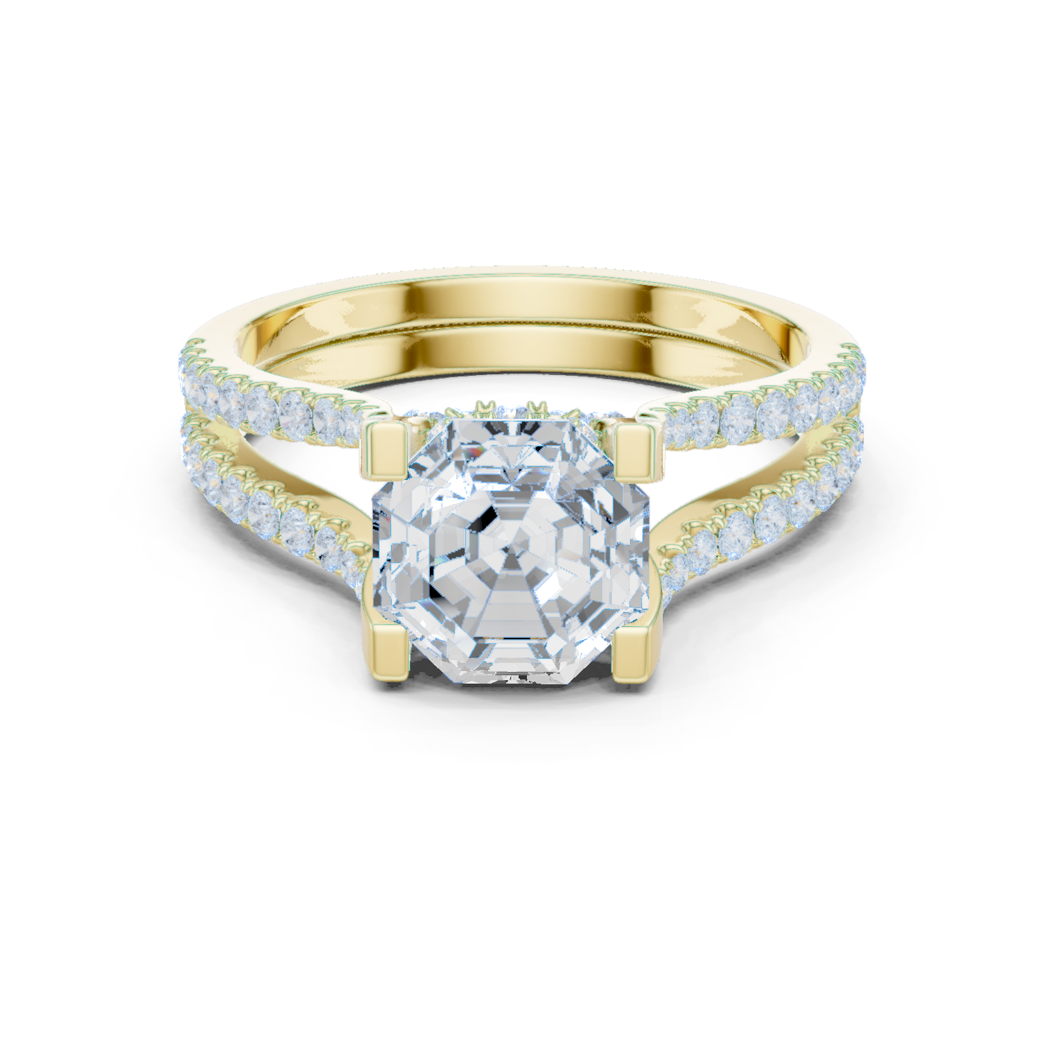 Gold Ring DDLR-182-OC, Yellow Gold