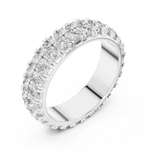 Gold Ring DDLR-223, White Gold, view 2
