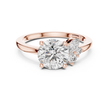 Gold Ring DDLR-153, Rose Gold, view 4