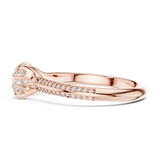 Gold Ring LR-0331, Rose Gold, view 3