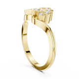 Gold Ring 00001L (50), Yellow Gold, view 1