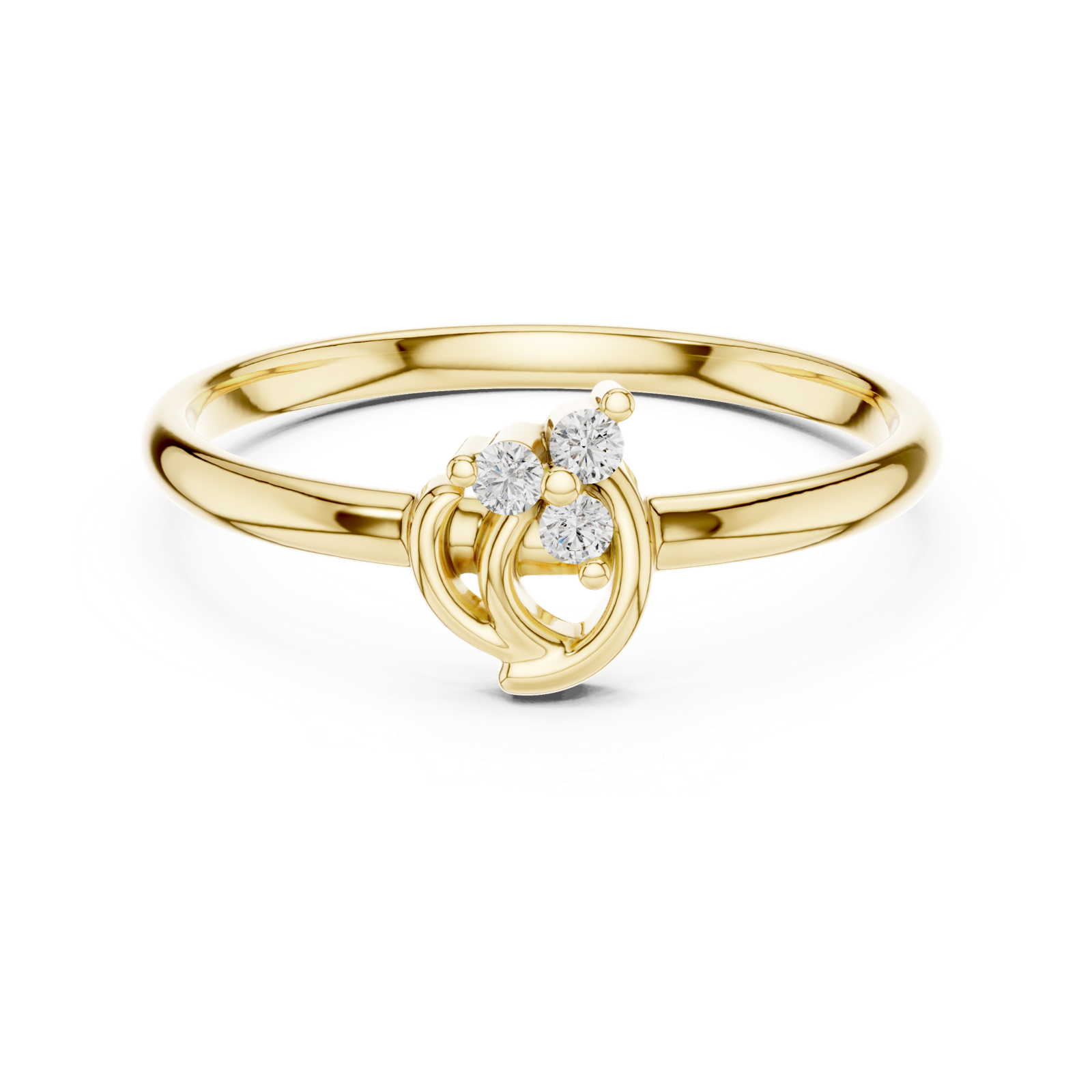 Gold Ring 1 (386), Yellow Gold, view 4