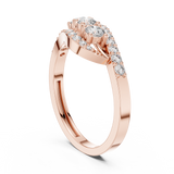 Gold Ring ALR-165, Rose Gold