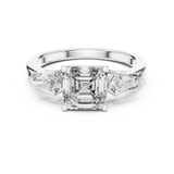 Gold Pendant 9-10034L_SS11, White Gold