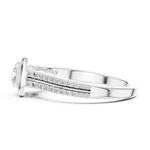 Gold Ring LR-0248, White Gold, view 3