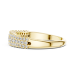 Gold Ring DDLR-449, Yellow Gold, view 3