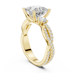 Gold Ring DDLR-1038, Yellow Gold, view 1