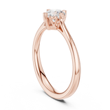 Gold Ring DDLR-548, Rose Gold
