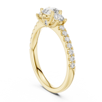 Gold Ring DDLR-788, Yellow Gold, view 1