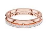 Gold Ring R26, Rose Gold, view 4