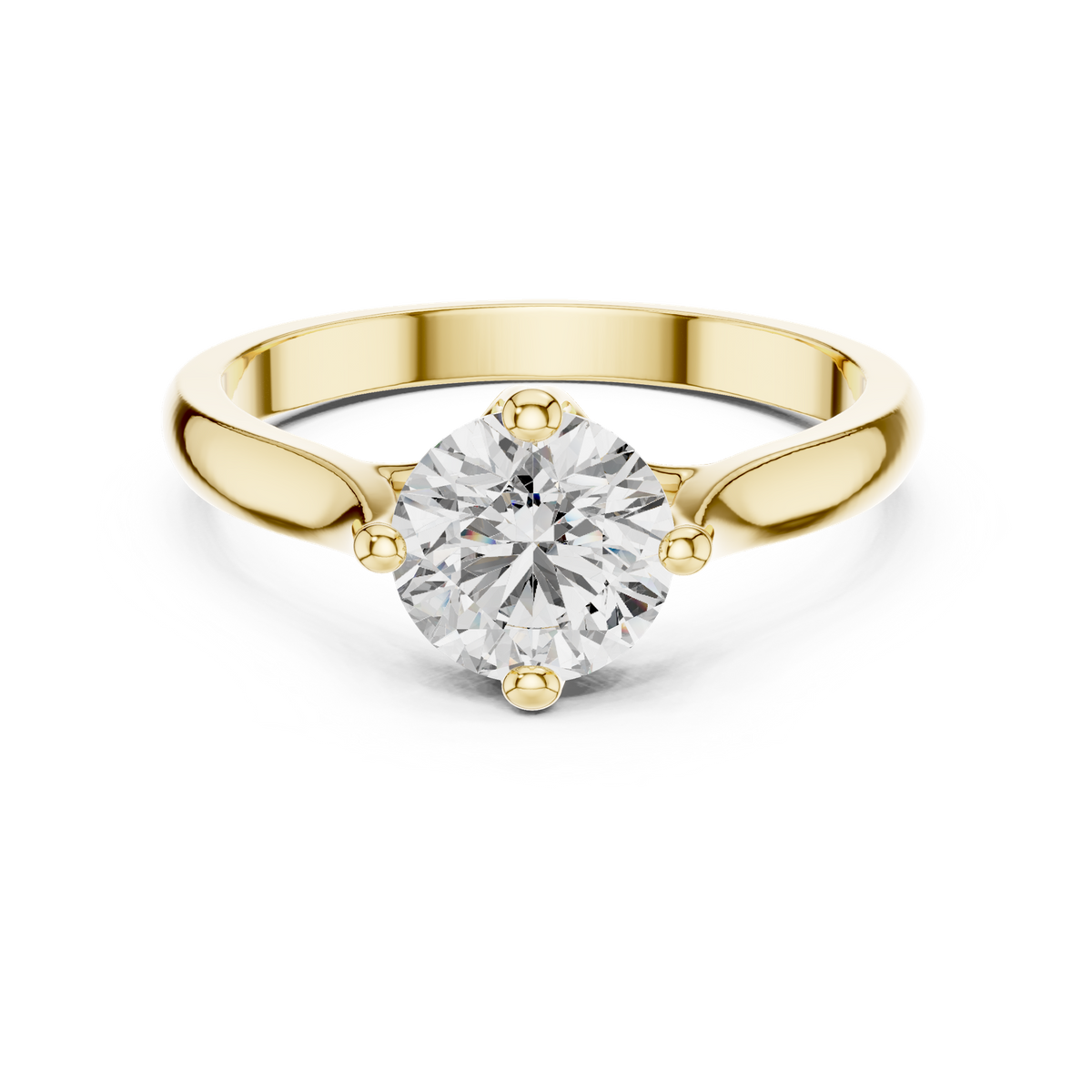 Gold Ring 00001L (12), Yellow Gold