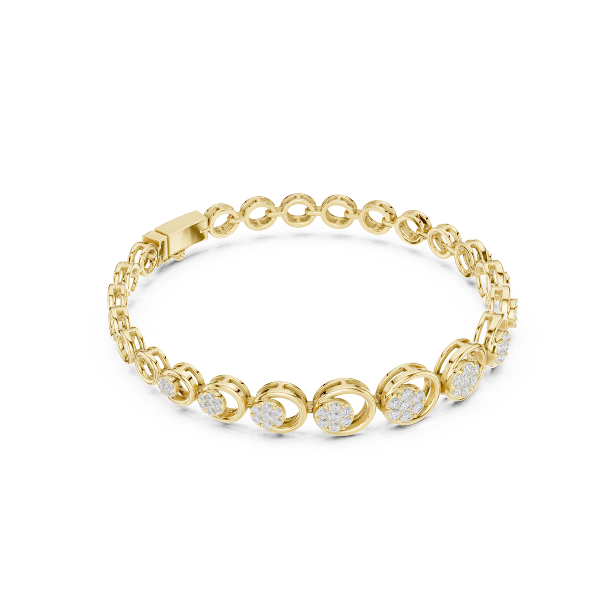 Gold Bracelet SBWB (10), Yellow Gold, view 1