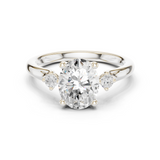 Gold Ring DDLR-865, White Gold