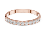 Gold Ring HLR-86, Rose Gold, view 4