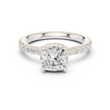 Gold Ring DDLR-873, White Gold