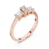 Gold Ring DDLR-480, Rose Gold, view 2