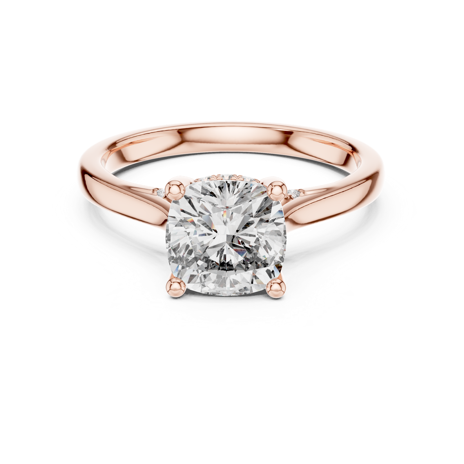 Gold Ring DDLR-163, Rose Gold