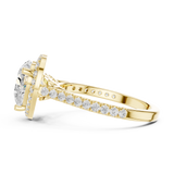 Gold Ring DDLR-432, Yellow Gold, view 3