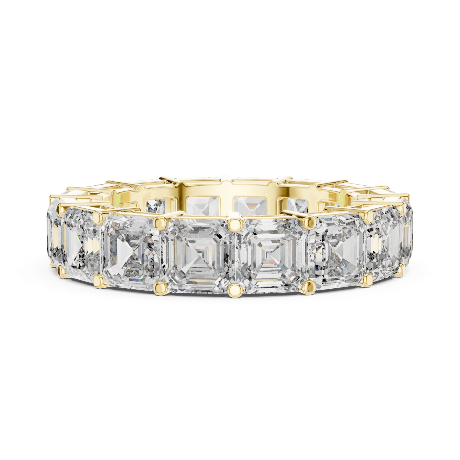 Gold Ring DDLR-209, Yellow Gold, view 3