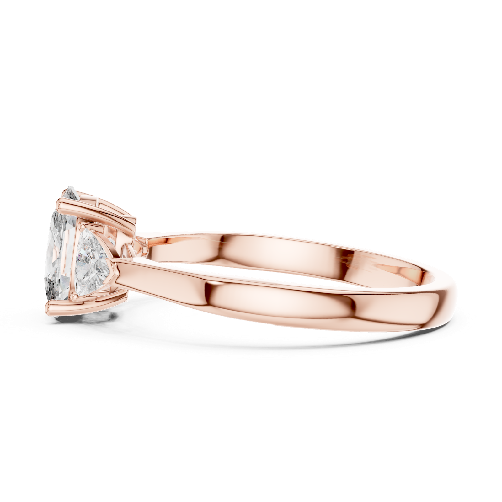 Gold Ring 00001L (22), Rose Gold, view 3
