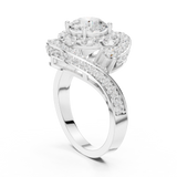 Gold Ring DDLR-402, White Gold