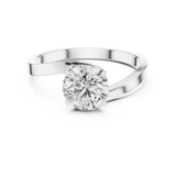 Gold Ring LR-0023, White Gold