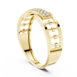 Gold Ring LR-01 (10), Yellow Gold