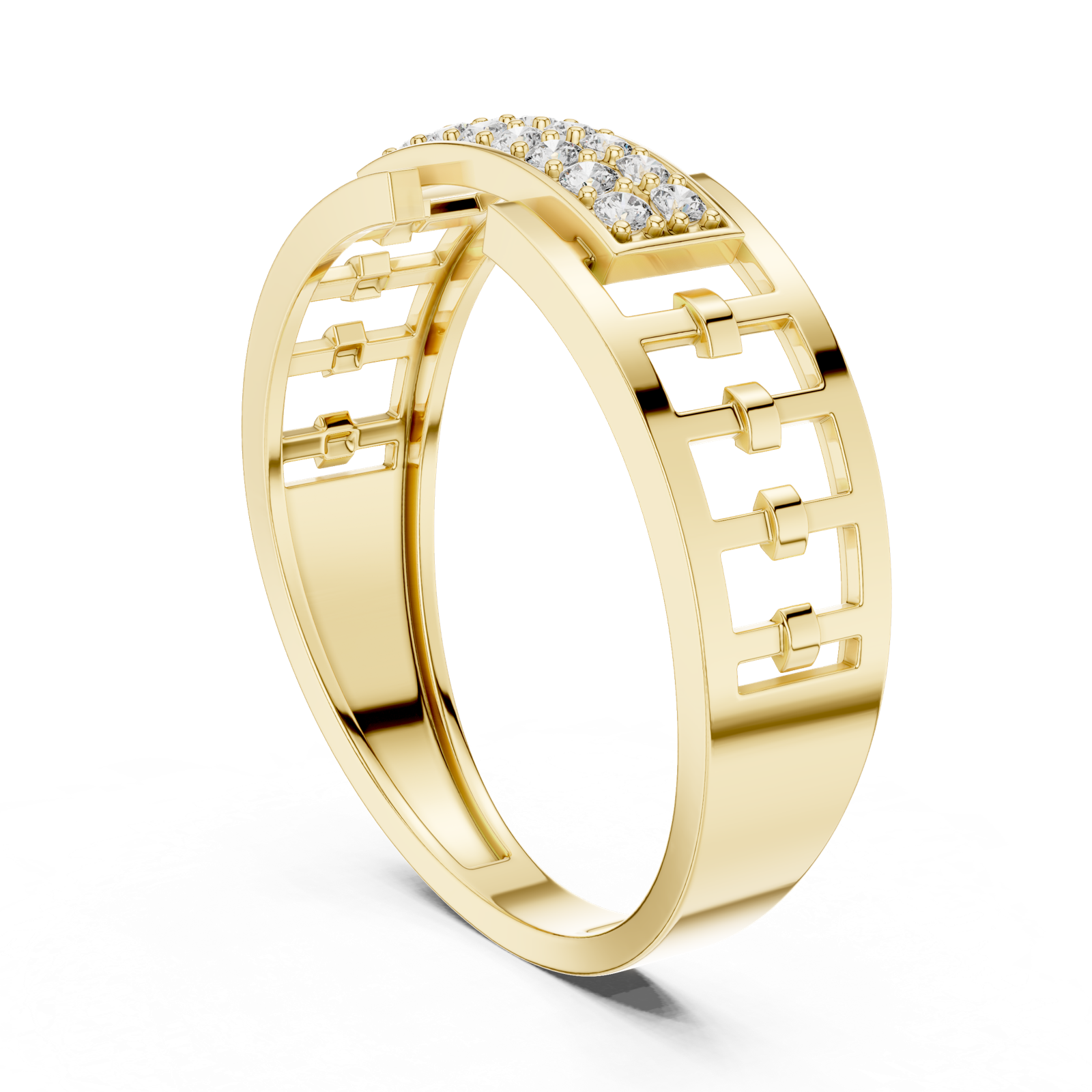 Gold Ring LR-01 (10), Yellow Gold